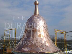 Holmes Hotel, Finial installed