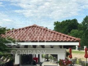 Congressional Country Club, Bethesda, MD spanish clay-roofing tile