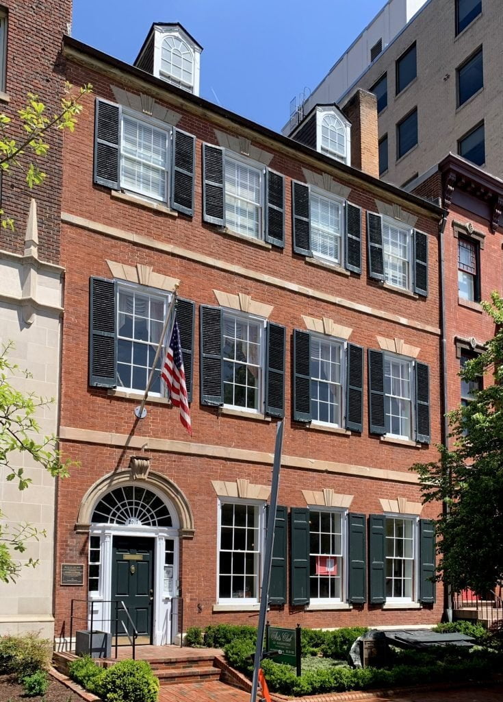 a large brick building