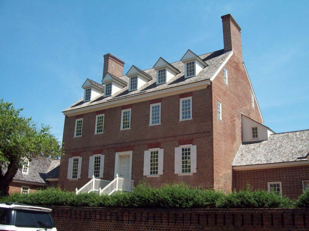 a large brick building